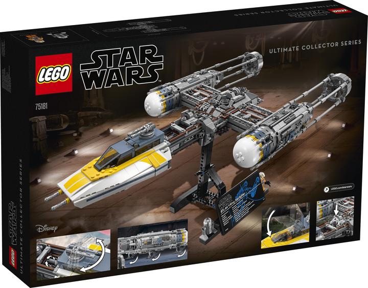 Actual product image LEGO Y-Wing starfighter (75181, LEGO Rare Sets, LEGO Star Wars)