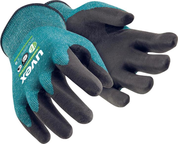 Actual product image Uvex Safety Protective gloves Bamboo TwinFlex D xg 6009010 (10)
