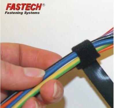 Produktbild Fastech ETK-1-2 Strap, schwarz, 13x200mm (Kunststoffkabelbinder, 200 mm, 10 Stk.)