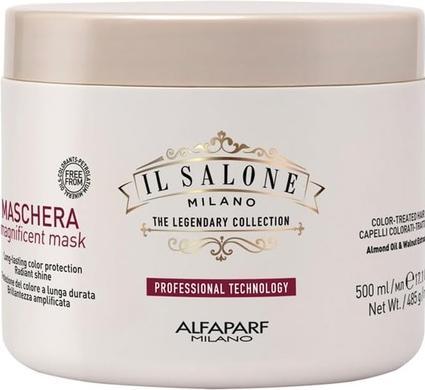 Produktbild Alfaparf Il Salone Milano Magnificent Mask 500ml - Mask for Colored and Treated Hair (500 ml)