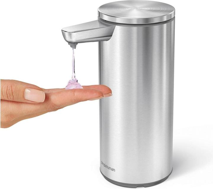 Actual product image Simplehuman Sensor dispenser Rechargeable 266 ml, silver