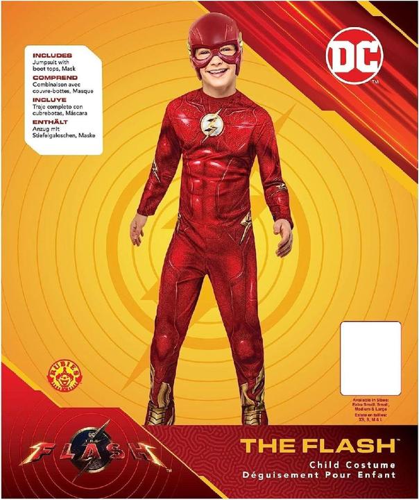 Actual product image Rubies DC Comics Costume - The Flash (128 cm) (140)