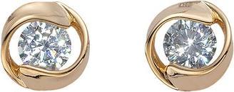 Immagine prodotto Crystalp Orecchini moderni placcati oro con Outline 42207.WHI.SG