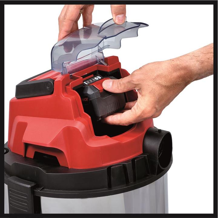 Actual product image Einhell TC-VC 18/20 Li S Solo (Wet dry vacuum cleaner)