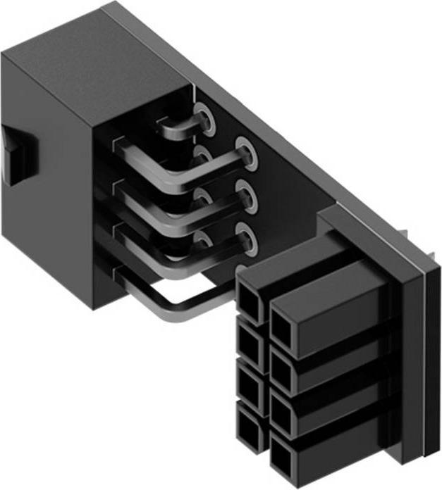 Actual product image Singularity Computers Computers Mainboard 8-pin EPS 90 degree adapter