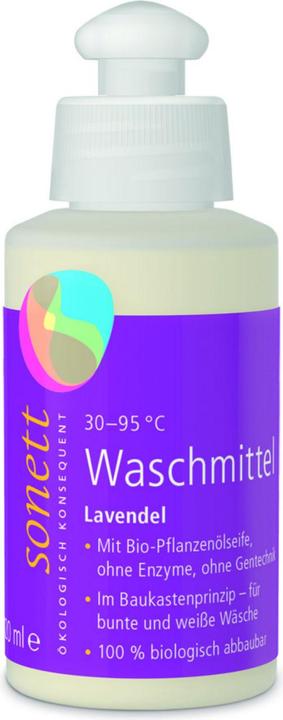 Image du produit Sonett Lessive Lavande (120ml) (2 Cycles de lavage, Lessive liquide)
