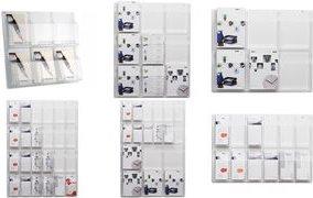 Actual product image Helit Wall display (A4)