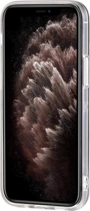 Actual product image Cover-Discount iPhone 14 - Silicone Rubber Case Black Marble (Apple iPhone 14)
