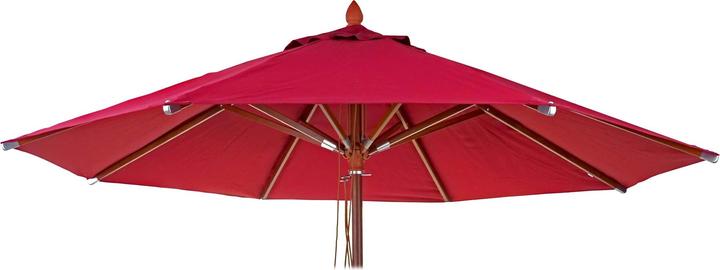 Produktbild Mendler Bezug für Gastronomie Holz-Sonnenschirm, Sonnenschirmbezug Ersatzbezug, rund Ø4m Polyester 3kg - bor (4 m)