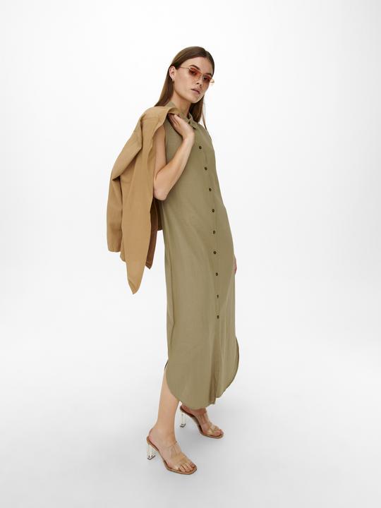 Actual product image Only Long linen blouse dress (XS)