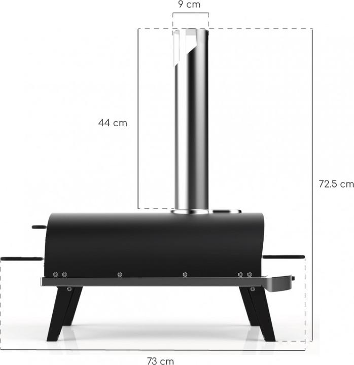 Image du produit Ziipa Piana Charbon (Four à pizza à bois)