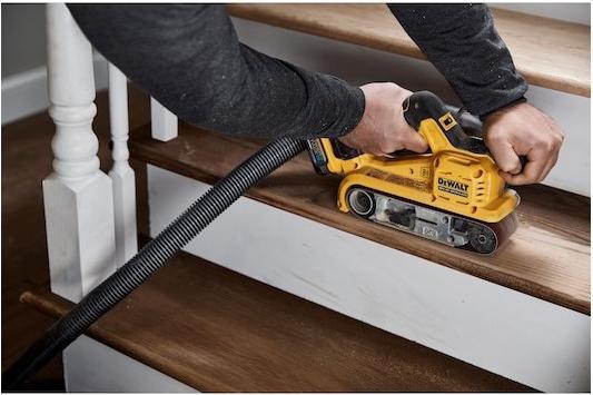 Actual product image DeWalt 18V belt sander (Belt sanders)