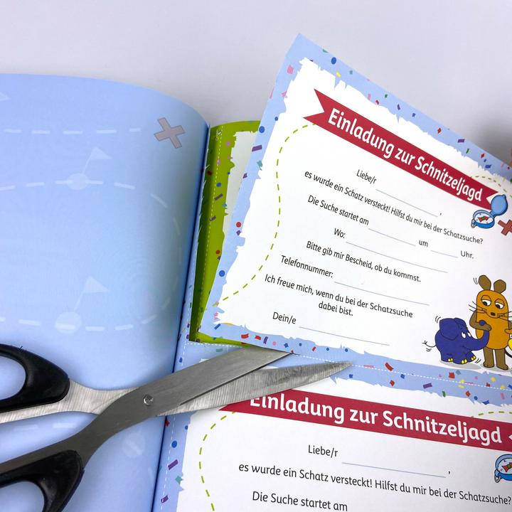 Actual product image Die Maus - Die Schnitzeljagd für deinen Kindergeburtstag (German, Riva Publishing House, 2021)