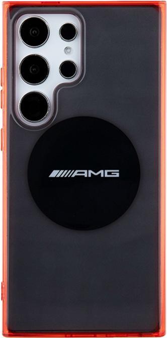 Immagine prodotto Mercedes AMG AMHMS24L23HBCK S24 Ultra S928 czarny/nero custodia rigida MagSafe trasparente bicolore (Samsung Galaxy S24 Ultra)