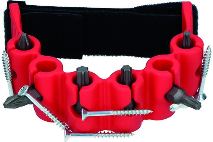 Produktbild Werkstarck Bithalter magnetisch BITPASS rot inkl. 6 Bits (Innensechsrund TX M20, Innensechsrund TX M30, Innensechsrund TX M15, Innensechsrund TX M25, Kreuz Phillips PH M2, Kreuz Pozidriv PZ M2)