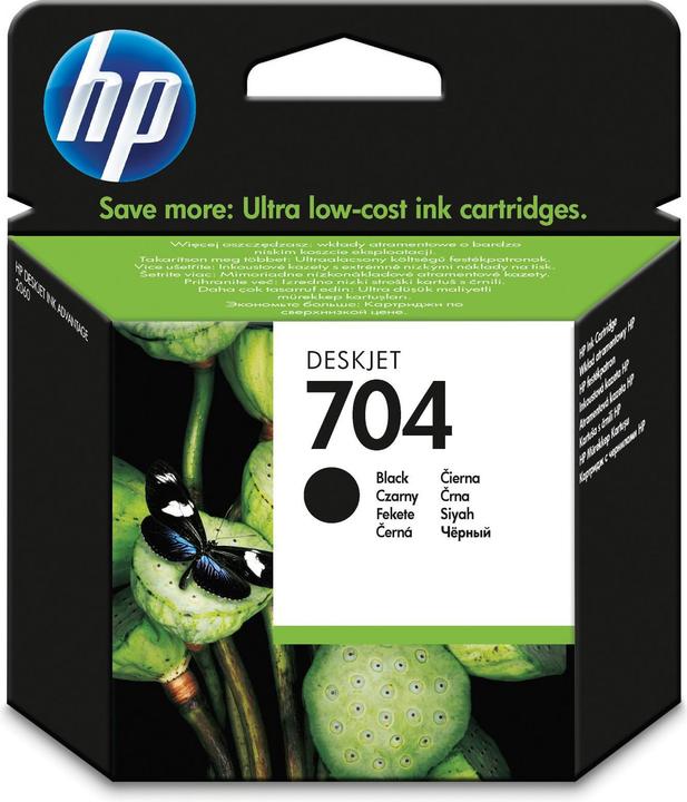 Produktbild HP 704 - Schwarz - Original - Tintenpatrone (BK)