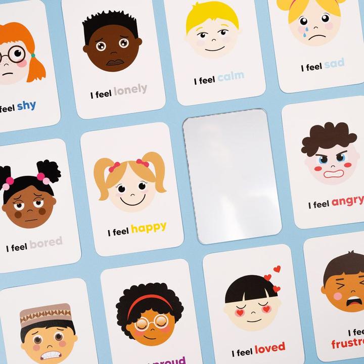 Actual product image Priya & Peanut Emotion Flashcards (English)
