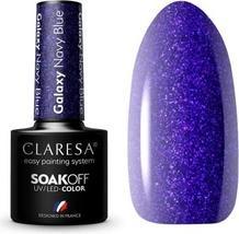 Claresa Galaxy Navy Blau UV Nagellack 5ml (Blau, Farblack)