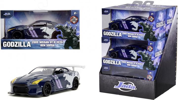 Jada Godzilla 2009 Nissan GTR R35 1:32