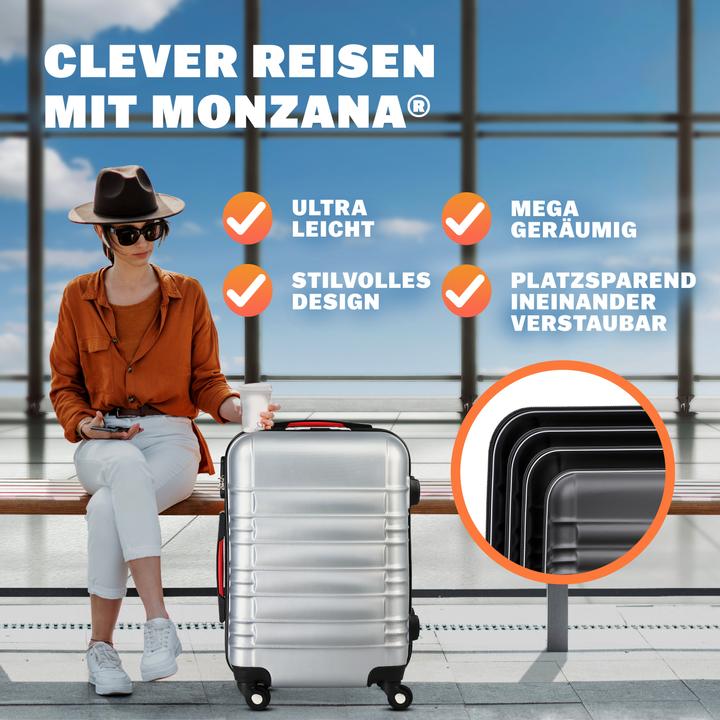 Actual product image Monzana Hard shell case (41 l, Hand luggage (up to 50 litres))