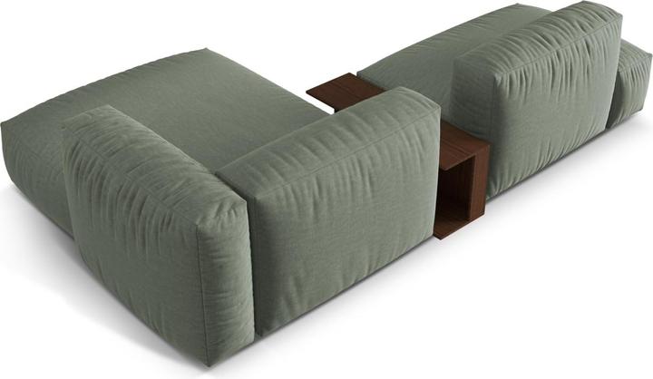 Actual product image Micadoni Modular Right Corner Sofa, "Martina", 2 Seats, 292x176x75 Made in Europe (Corner sofa)