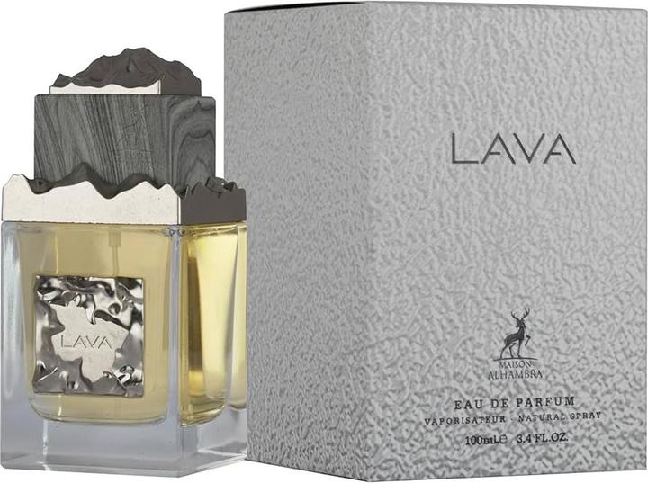 Actual product image Maison Alhambra Lava Unisex Eau De Parfum Spray 3.4 Ounce 100ml (Eau de parfum, 100 ml)