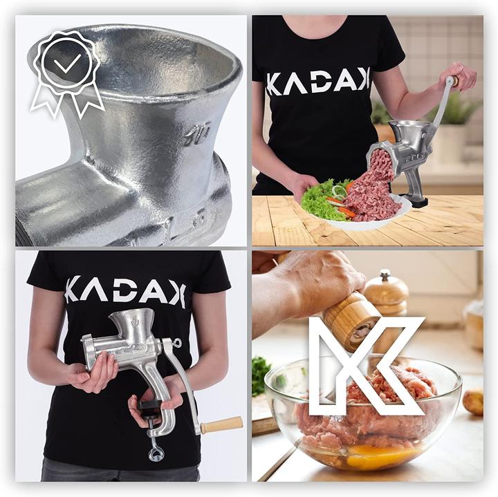 Produktbild Kadax Fleischwolf aus Eisenguss, Grösse 10