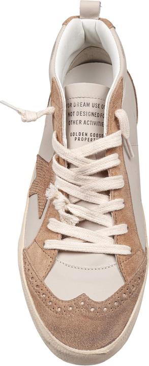 Immagine prodotto Golden Goose mid star sneakers in leather and suede color grey/light brown (38)