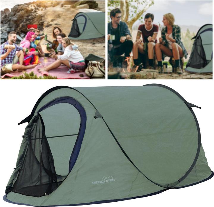 Immagine prodotto AM/63 Automatik-Kuppelzelt (Tenda pitching, Tenda a cupola, 1.30 kg, 2 persone)