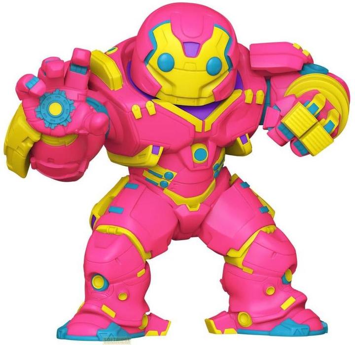 Actual product image Funko Iron Man Super Sized Jumbo POP! Vinyl Figure Hulkbuster(BLKLT) 25 cm