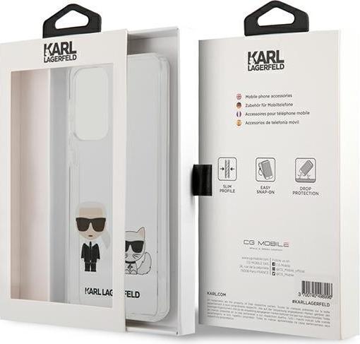 Immagine prodotto Karl Lagerfeld KLHCA33CKTR A33 5G A336 Custodia rigida amplificatore Karl trasparente Choupette (Samsung Galaxy A33 5G)