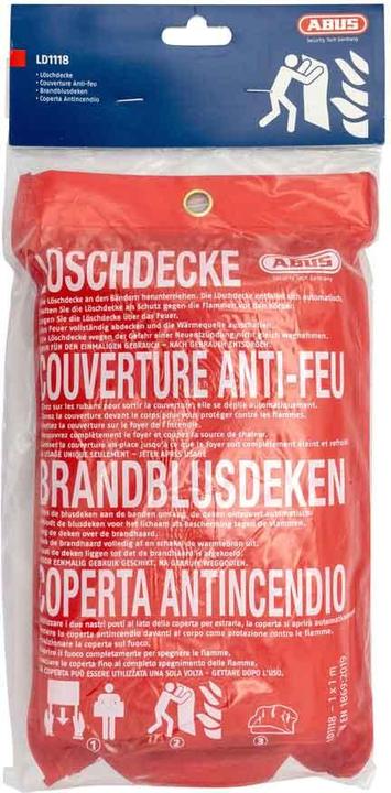 Actual product image Abus Fire blanket