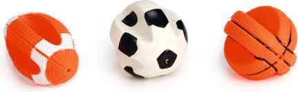 Actual product image Beeztees Bz Vinyl Sport Ball Small Assorti