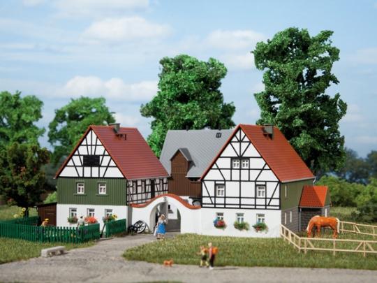 Produktbild Auhagen 12257 H0, TT Bauernhof