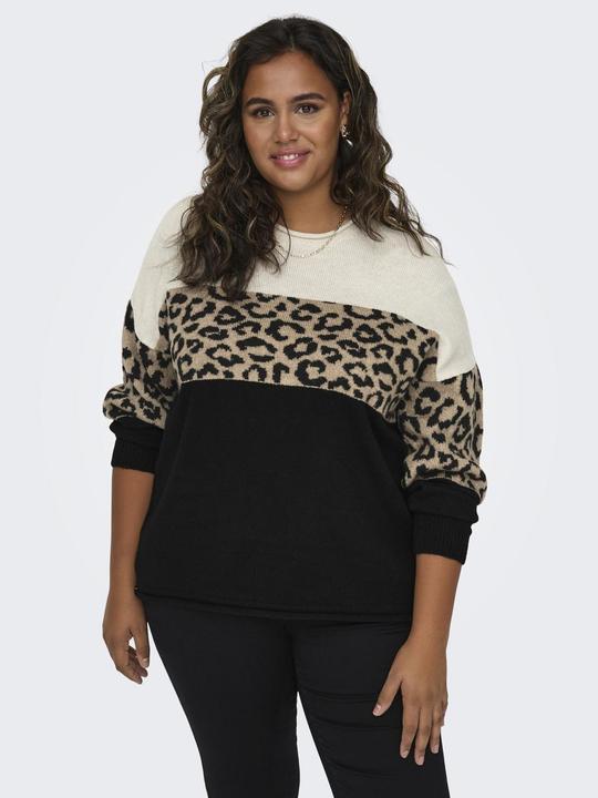 Actual product image Only Curvy Round Neck Knit Sweater (M)