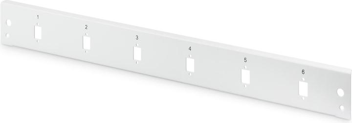 Produktbild Digitus Glasfaser Spleissbox Frontblende, Schnellverschluss, 6x SC SX, LC DX