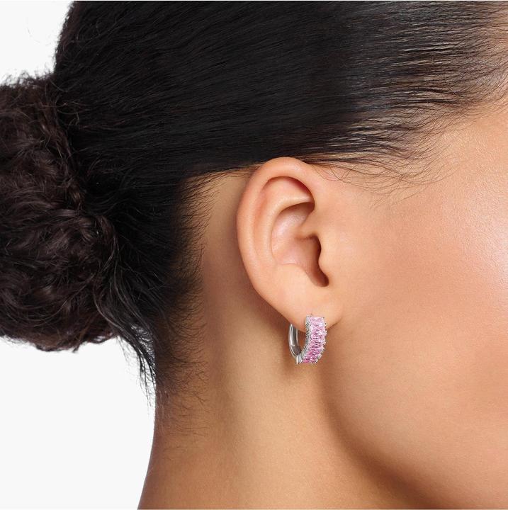 Immagine prodotto Thomas Sabo Pietre rosa creole in pavé d'argento (Argento 925)