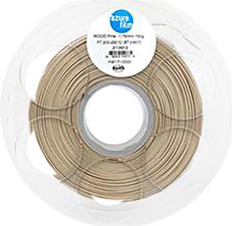 Immagine prodotto AzureFilm Filamento 3D Wood Pine 1,75mm 750g (PLA, 1.75 mm, 750 g)