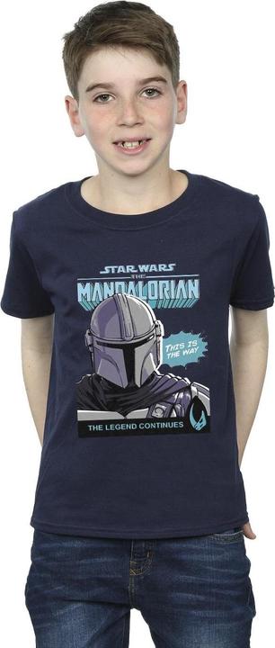 Immagine prodotto Star Wars Mando Comic Cover Maglietta Ragazzi (152, 158)