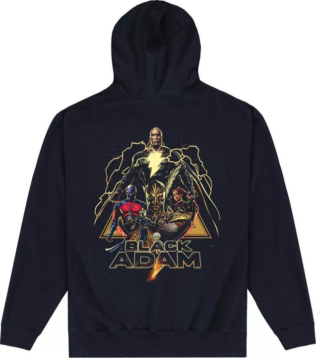 Actual product image Black Adam Unisex Adult Characters Hoodie (M)