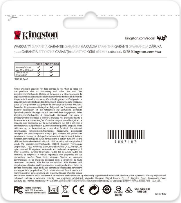 Produktbild Kingston DataTraveler Kyson (256 GB, USB 3.2, USB-A)