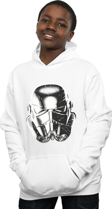Produktbild Star Wars Stormtrooper Warp Speed Helmet Kapuzenpullover Jungen (152, 158)