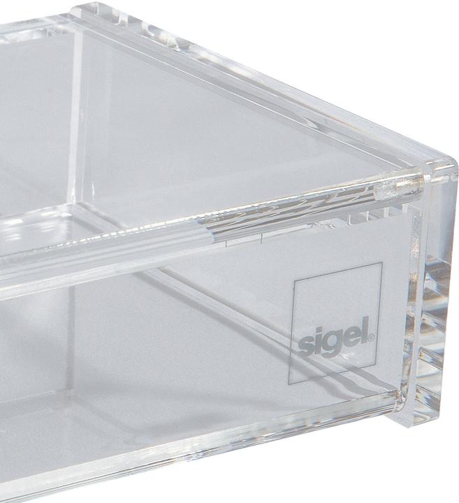 Produktbild Sigel Visitenkarten-Box (58 x 90 mm)