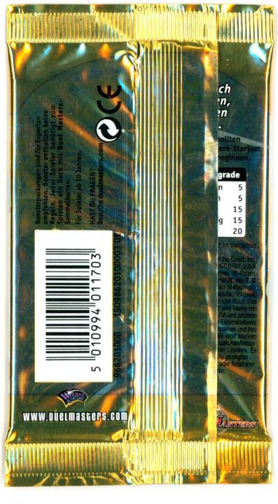 Immagine prodotto Magic the Gathering Evo-Exterminatoren Duel Masters TCG Booster Pack DM02 (Tedesco, Pacchetto Booster)