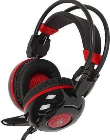 Actual product image A4Tech Headphones A4 TECH Bloody G300 A4TSLU45541 (Black) (Cable)