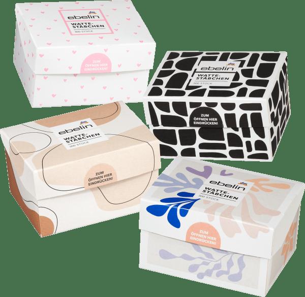 dm ebelin Wattestäbchen Motiv-Box