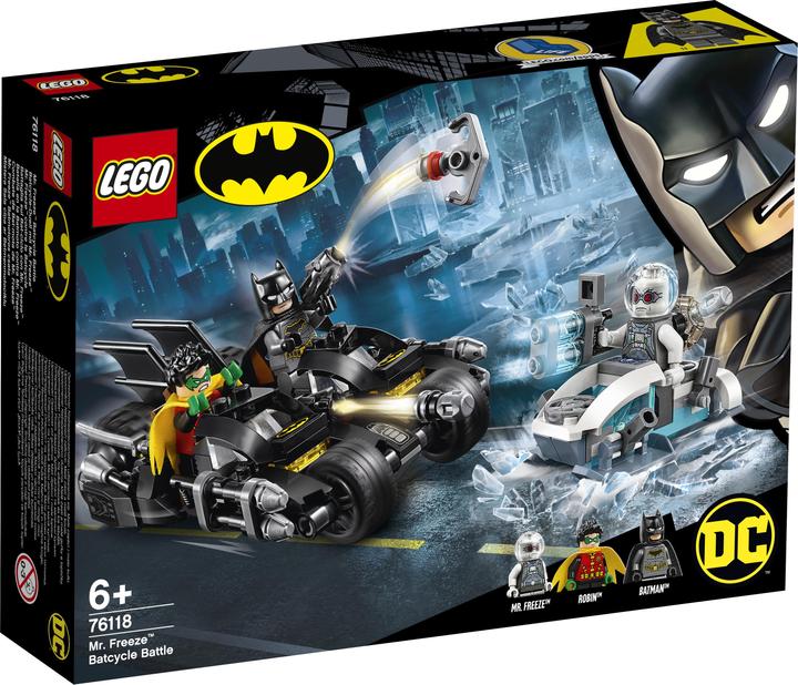 Image du produit LEGO Duel Batcycle avec Mr. Freeze (76118, LEGO DC)