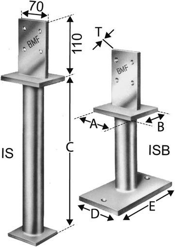 Produktbild Simpson Sst Stützenfuss (Stützenfuss, 1 Stk.)