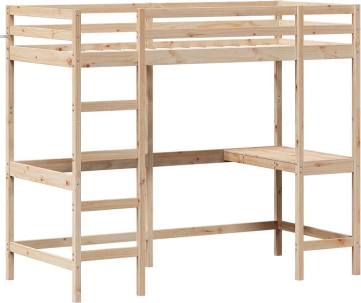 Immagine prodotto VidaXL Letto a soppalco con scrivania (90 x 190 cm)