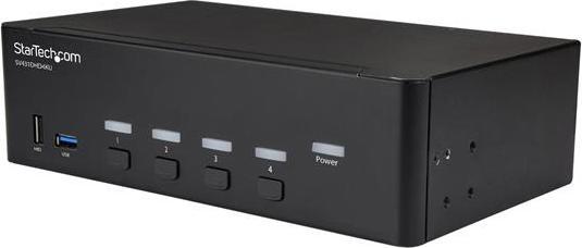 Produktbild StarTech KVM Switch HDMI 4 Port - 4K 30 Hz - KVM Extender für HDMI - KVM HDMI Umschalter